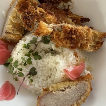 Stonemill Matcha - Pork Katsu & Rice (Prior to adding curry) - Cafes Near Me - San Francisco, California Stonemill Matcha - Pork Katsu & Rice (Prior to adding curry) - Cafes Near Me - San Francisco, California