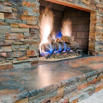 Mexi-Tile - Veneer stone finished the look of a fireplace in a Phoenix, AZ home. - Building Supplies Near Me - Phoenix, Arizona