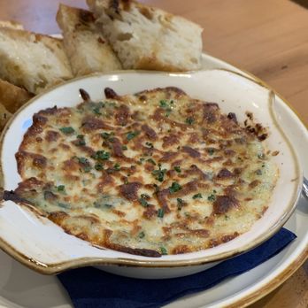 Good Neighbor - Spinach Artichoke Dip with Toasted Bread - American Near Me - Sacramento, California Good Neighbor - Spinach Artichoke Dip with Toasted Bread - American Near Me - Sacramento, California