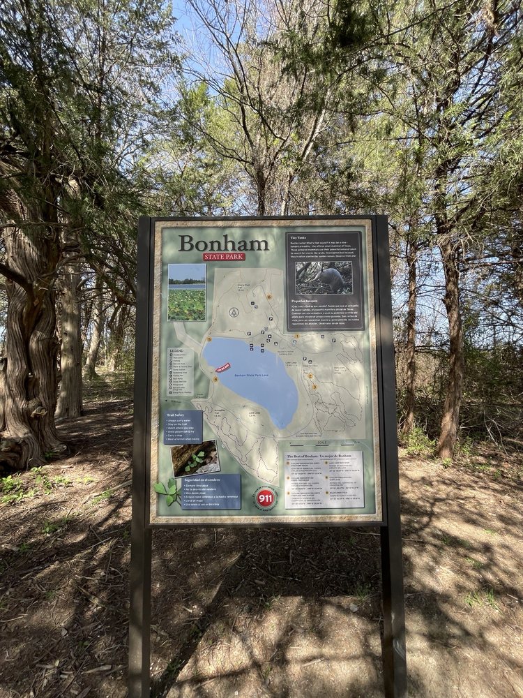 Bonham State Park Logo