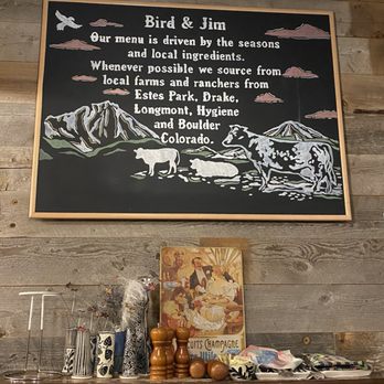 Bird & Jim - Inside - New American Near Me - Estes Park, Colorado Bird & Jim - Inside - New American Near Me - Estes Park, Colorado