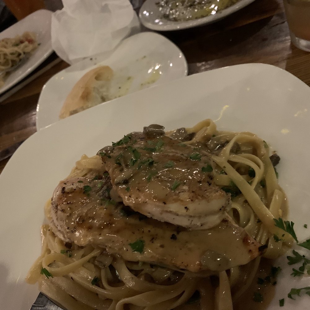 Bella Notte - Chicken Marsala over pasta - Italian Near Me - Lexington, Kentucky Bella Notte - Chicken Marsala over pasta - Italian Near Me - Lexington, Kentucky
