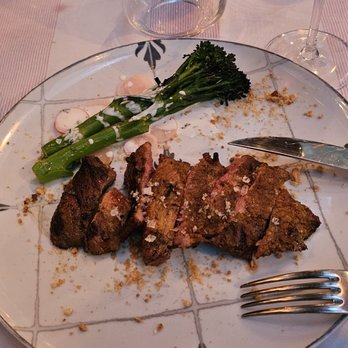 El Jardín De Arzabal - Roasted pork and broccolini - Cafeteria Near Me - Madrid, M