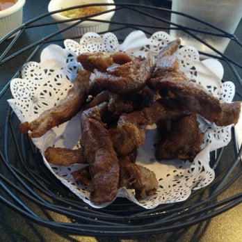 Original Thai BBQ - Pork jerky... Smells amazing! - Thai Near Me - Clackamas, Oregon