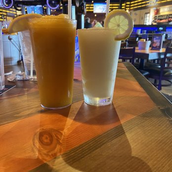 Turtle Jack's - The frozen lemonades are too die for ( in picture ; regular lemonade and mango flavored ). - American Near Me - Niagara Falls, Ontario Turtle Jack's - The frozen lemonades are too die for ( in picture ; regular lemonade and mango flavored ). - American Near Me - Niagara Falls, Ontario