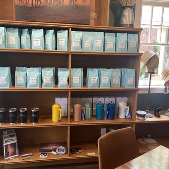 H. Cheval Coffee - Shelf of coffee beans for sale - Coffee & Tea Near Me - Paso Robles, California
