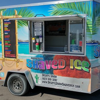 Desert Snow - a food truck parked in a parking lot - Shaved Ice Near Me - Peoria, Arizona Desert Snow - a food truck parked in a parking lot - Shaved Ice Near Me - Peoria, Arizona