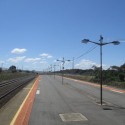 Corio Station - Platform