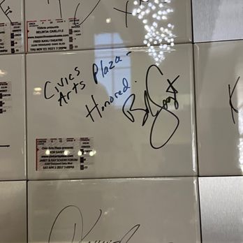 Fred Kavli Theater - Cool autograph wall - Performing Arts Near Me - Thousand Oaks, California
