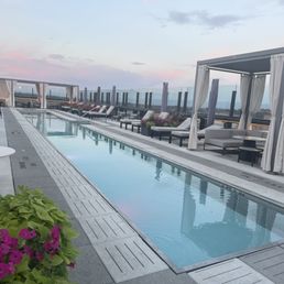 Rooftop pool Rooftop pool