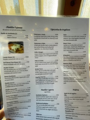 Menu photo 1 Angelina's Don Francisco's The Colony, TX Menu photo 1 Angelina's Don Francisco's The Colony, TX