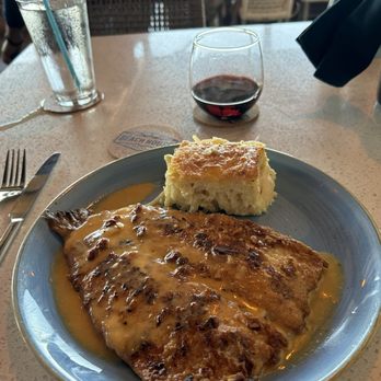 Beach House - Pecan crusted trout - Bars Near Me - Pompano Beach, Florida