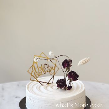 whaT’s More cake studio - The flower decoration can be requested - Custom Cakes Near Me - Sunnyvale, California whaT’s More cake studio - The flower decoration can be requested - Custom Cakes Near Me - Sunnyvale, California