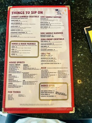 Menu photo 2 Side Saddle Wine Saloon & Bar Atlanta, GA Menu photo 2 Side Saddle Wine Saloon & Bar Atlanta, GA