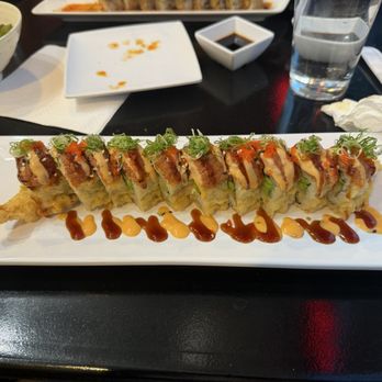 Yocomo Sushi - Golden Tiger Roll - Sushi Bars Near Me - Fort Collins, Colorado