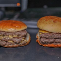 Wendy's - Bourbon Bacon Cheeseburger Triple  and Big bacon cheddar cheeseburger triple