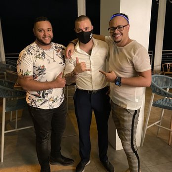 Oceanic - Leo, George (one of the best waiters) & Erik - Seafood Near Me - Pompano Beach, Florida