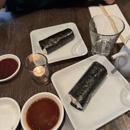 Blue Blue and Dungeness Crab Hand Roll will always be my fav Blue Blue and Dungeness Crab Hand Roll will always be my fav