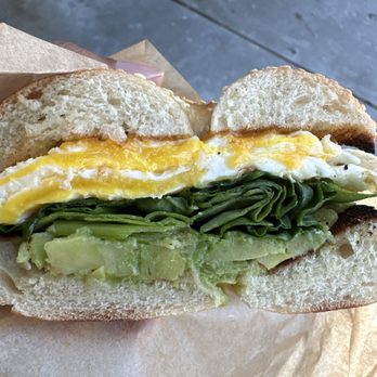 Noah's NY Bagels - Egg and cheese bagel, made to perfection. - Bagels Near Me - Valencia, California