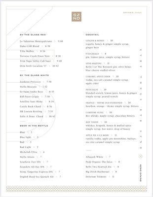 Menu photo 7 SZND Buffalo, NY