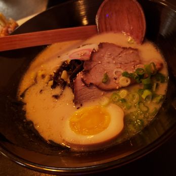 One Ramen & Sushi - a bowl of ramen and a spoon - Ramen Near Me - Cambridge, Massachusetts One Ramen & Sushi - a bowl of ramen and a spoon - Ramen Near Me - Cambridge, Massachusetts