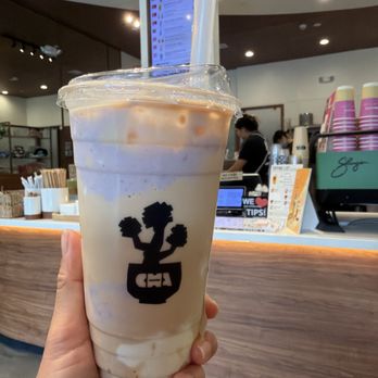 Cha Redefine - Taro mochi @ cha redefine (the shop at Santa Anita) - Coffee & Tea Near Me - Arcadia, California