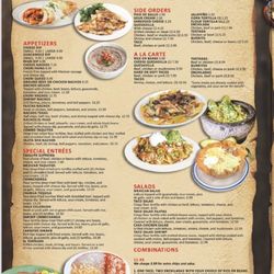 Tacos Tequila - Menu
