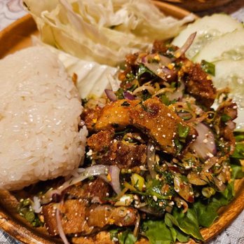 Asian Fusion Kitchen - Crispy Pork Belly - Barbeque Near Me - Maplewood, Minnesota