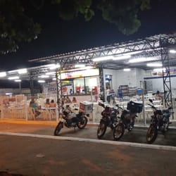 Thiago Lanches - fachada/mini estacionamento