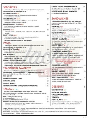 Menu photo 6 Jack's Seafood Eureka, CA Menu photo 6 Jack's Seafood Eureka, CA