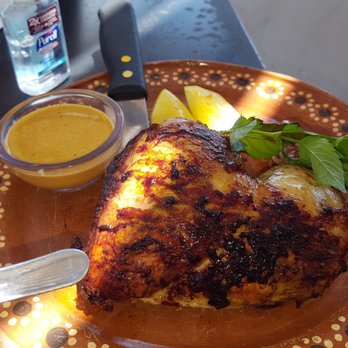 The Water Stop - Quarter rotisserie chicken - American Near Me - Marfa, Texas