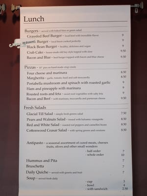 Menu photo 4 Cottonwood Bistro Brookings, SD
