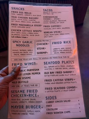Menu photo 1 The Mayor Birmingham, AL Menu photo 1 The Mayor Birmingham, AL