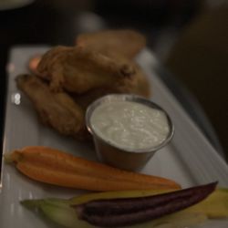 Wood + Paddle Eatery - Garlic wings