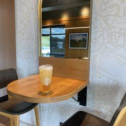 Starbucks - Lively high top seating
