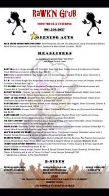 Menu photo 4 RAWK'n Grub Main Stage Cordova, TN Menu photo 4 RAWK'n Grub Main Stage Cordova, TN