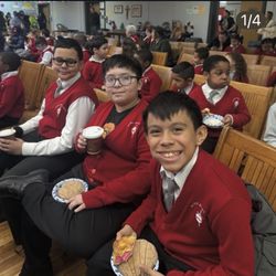Sacred Heart School - Celebrating Three Kings Day with a special sweet tradition!