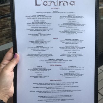 L'Anima - Italian Near Me - Philadelphia, Pennsylvania