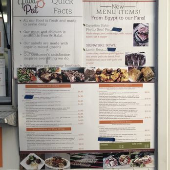 Fava Pot Truck - Menu 2/2018 - Food Trucks Near Me Fava Pot Truck - Menu 2/2018 - Food Trucks Near Me