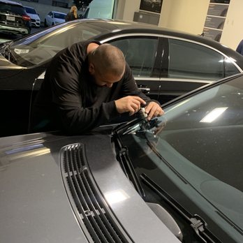 Express Windshield Repair - Rockchip #1 on bottom right corner. - Auto Glass Services Near Me - San Jose, California