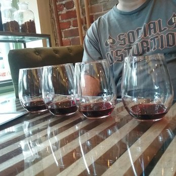 Caduceus Cellars - Flight of great wine - Wineries Near Me - Jerome, Arizona