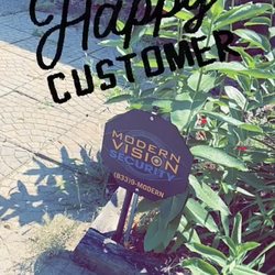 Modern Vision Security - Our lawn signs
