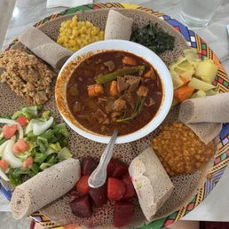 Veggie Tibs Mahbarawi