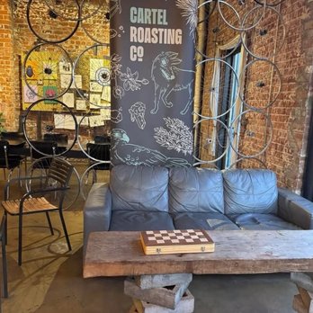 Cartel Roasting - Great decor and seating - Coffee & Tea Near Me - Tucson, Arizona