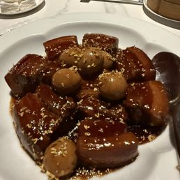 braised pork was so delicious