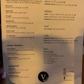 Virtue Restaurant - Southern Near Me - Chicago, Illinois
