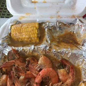 Mr3s Crabpot Seafood Takeout - Still eating but corn on cob & potato is filed in my tummy. - Seafood Near Me - Charlotte, North Carolina Mr3s Crabpot Seafood Takeout - Still eating but corn on cob & potato is filed in my tummy. - Seafood Near Me - Charlotte, North Carolina