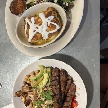 Wild Pear - Chili verde casserole house pear salad - Cafes Near Me - Salem, Oregon
