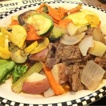 Black Bear Diner Milpitas - Pot Roast (lighter portion, no mashed potatoes).  Awesome! - Diners Near Me - Milpitas, California