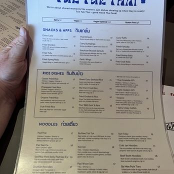 Tuk Tuk Thai - Menu sheet 2 - Thai Near Me - Los Angeles, California Tuk Tuk Thai - Menu sheet 2 - Thai Near Me - Los Angeles, California
